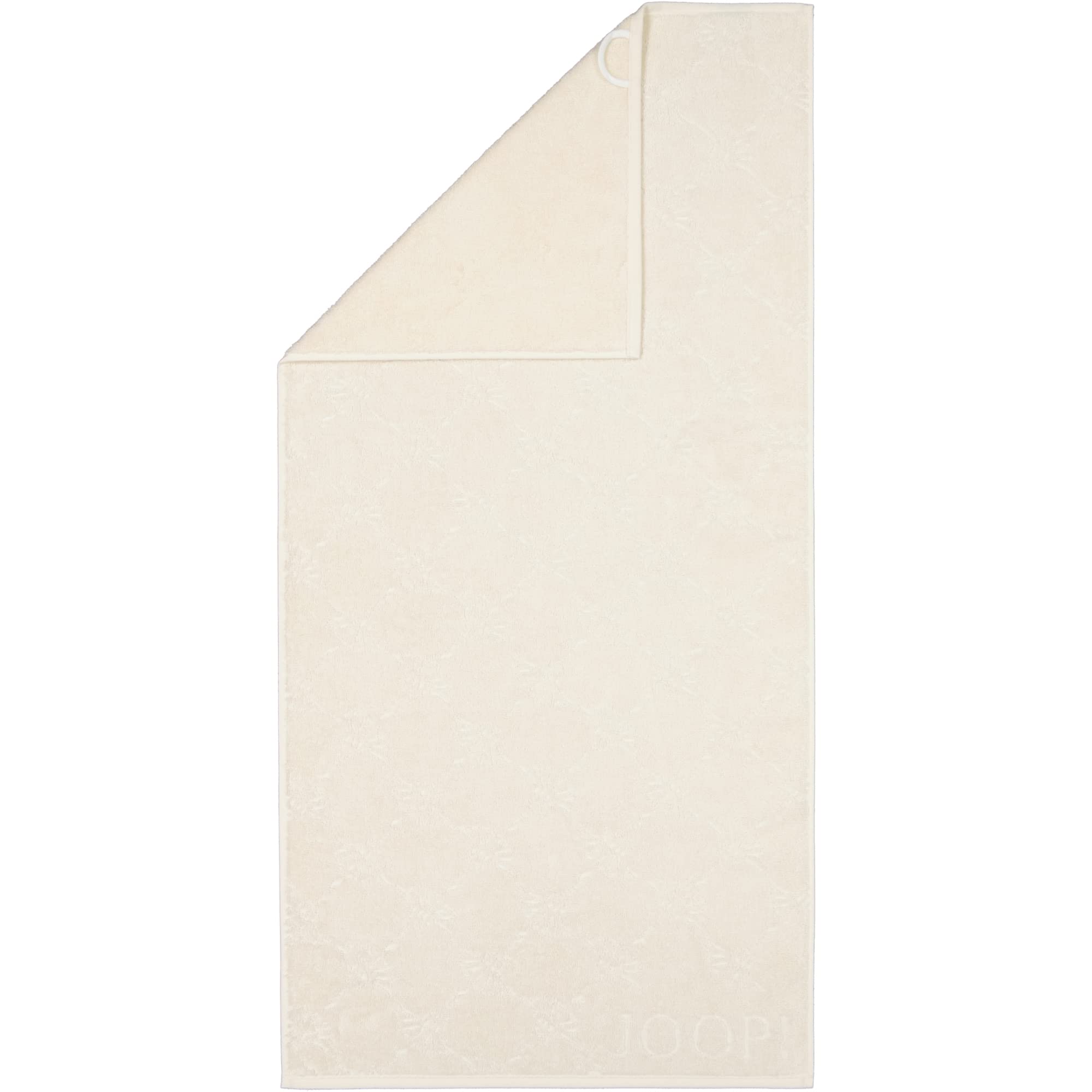 JOOP! Ręcznik kąpielowy Uni Cornflower 1670 | 356 kremowy - 80 x 150 cm