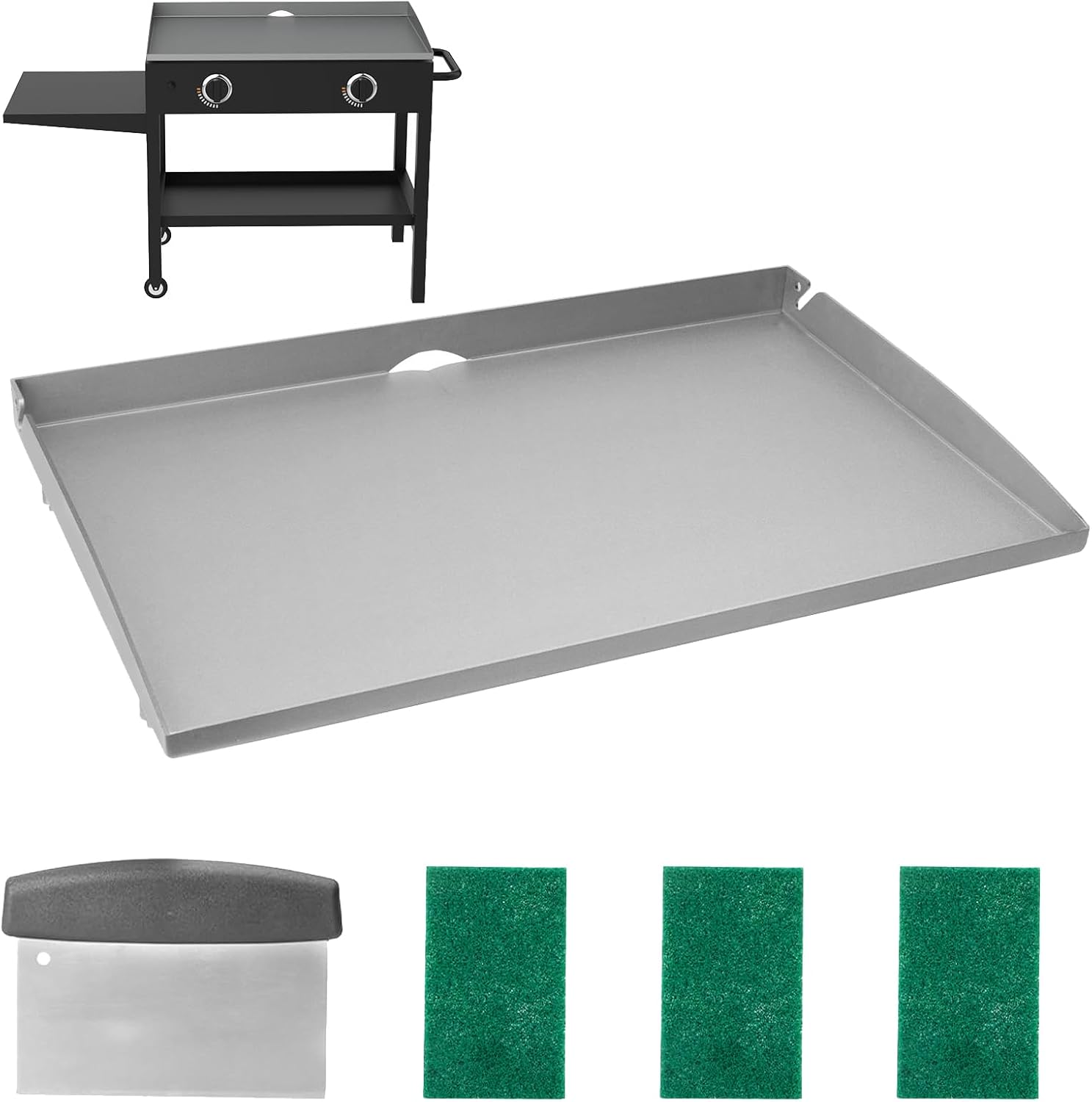 Flat Top Griddle for Blackstone 28 Inch Griddle, Plate Pan Replacement with Tool Kit for Blackstone 28" Griddle 1517, 1853, 1605, 1839, 1803, 1856, 1885, 1983, 1924, 2094, 2145