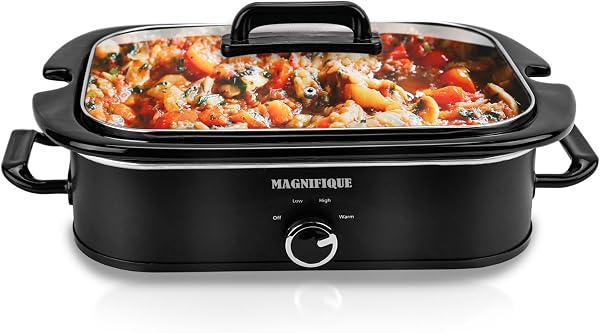 A practical 4-quart slow cooker for easy family meals