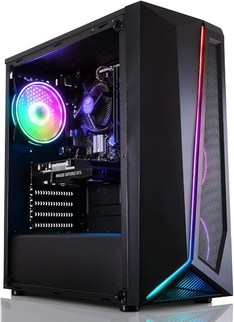  | Gaming PC, Desktop PC, Intel i5 10400F 4.3GHz Six Core  GTX 1650 4GB  16GB 2666MHz  240GB SSD + 1TB HDD  WIFI  Gaming Computer, PC Gaming  Windows 11