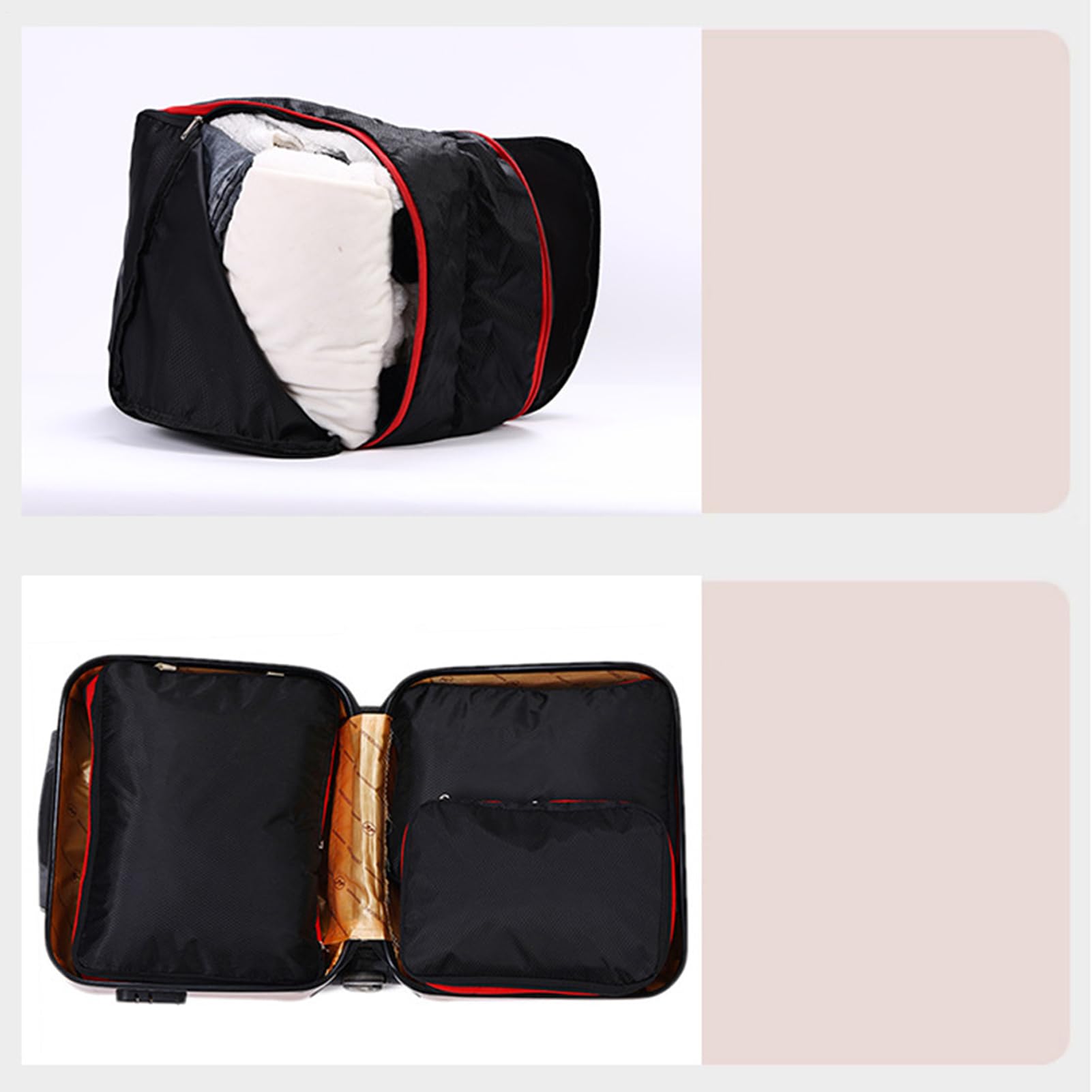 De Compresión Para Viaje 3 Piezas Bolsas Impermeables Gran Capacidad