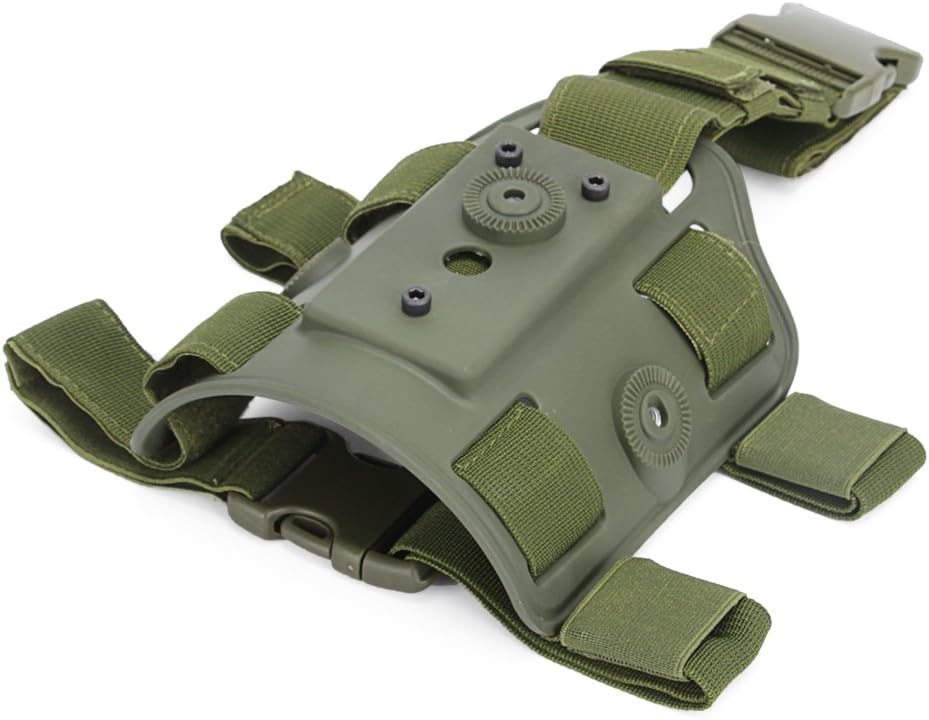 Tactical Hunting Thigh Drop Leg Platform Holster Dual Strap Leg Thigh Holster Bag Pouch Tactical Leggings Device