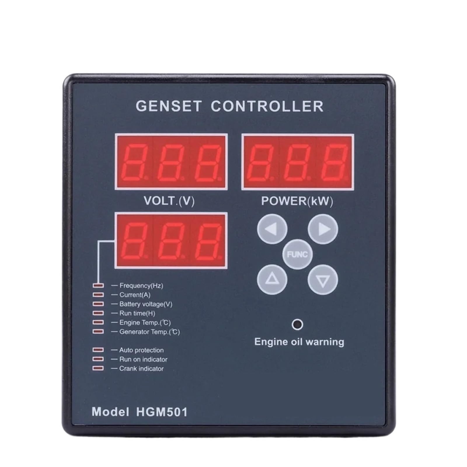 1pcs HGM501 Gasoline Genset Single Phase Generator Auto Start Stop Digital Controller