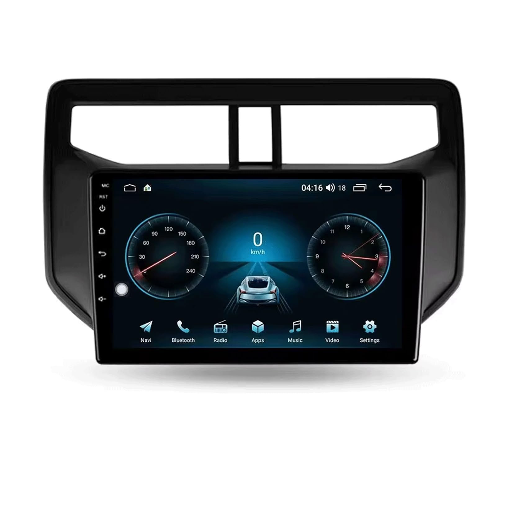 Android 14 Car Radio for Toyota Rush 2017-2020 Opel Combo Head Unit, 9 inch Touch GPS Navi Bluetooth WiFi FM Backup Camera(4G+32G)