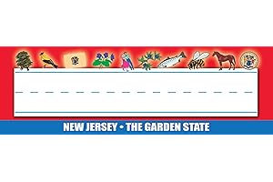 Gallopade Jersey Nameplates for Sports or Physical Education Classes