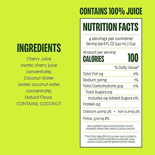 Vista 14 de Revl Fruits 100% Jugo, Sin Azúcar Añadido, Mango Piña, Truly Tropical, 32 fl oz. Cartón