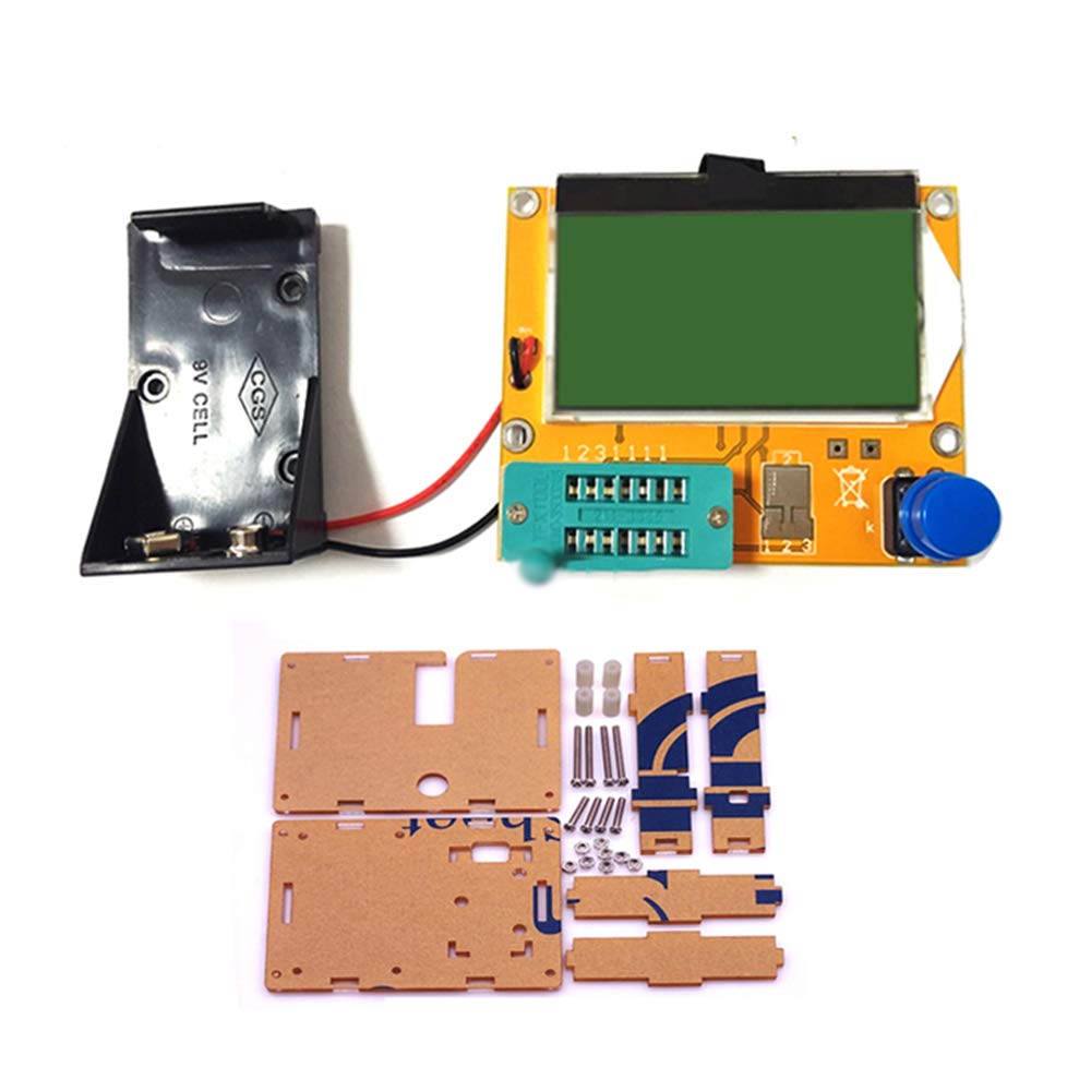 Taidacent LCR T4 Tester LCR Transistor Tester ESR Resistor Capacitance