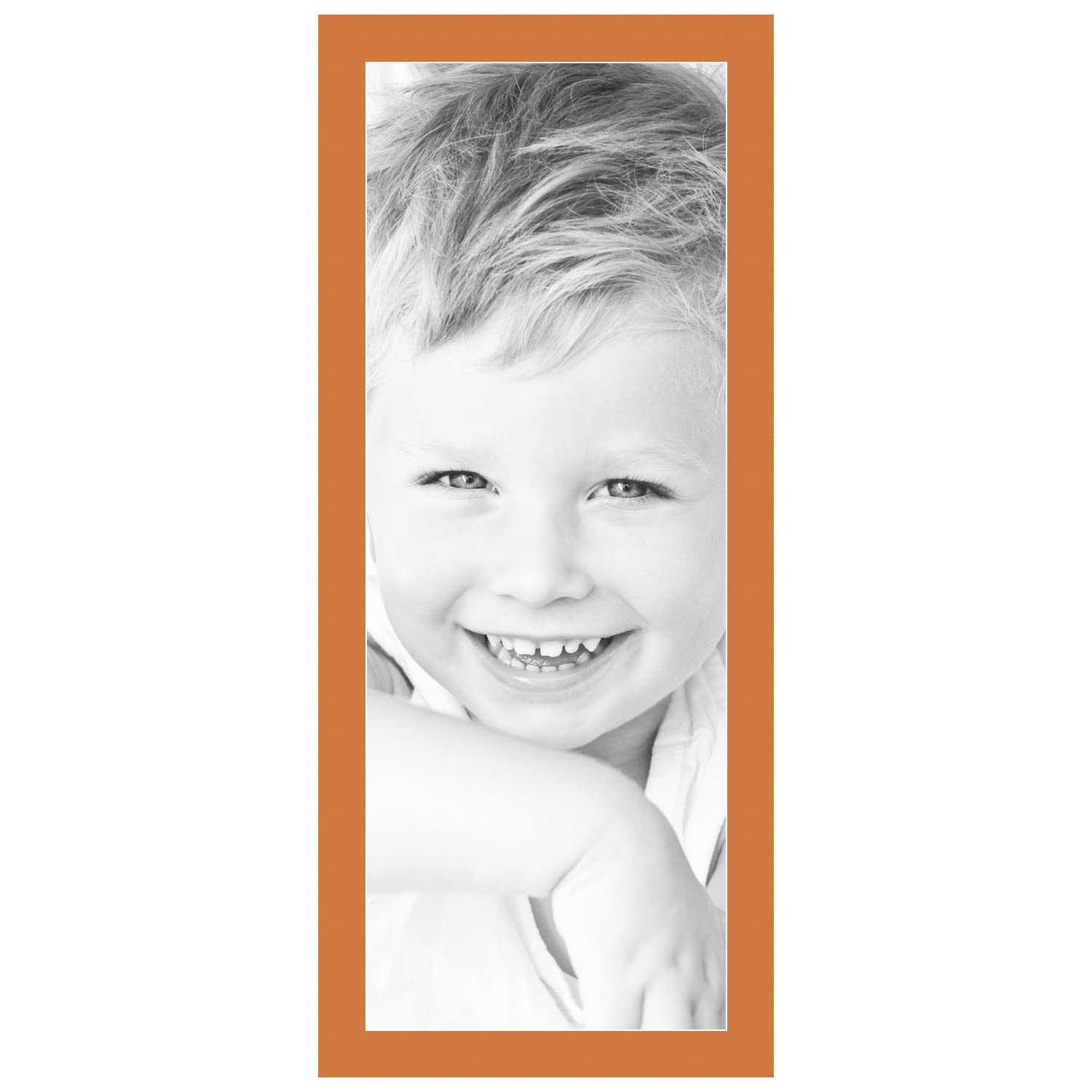 13x35 Tangerine / Octoberfest Custom Mat for Picture Frame with 9x31 opening size (Mat Only, Frame NOT Included)