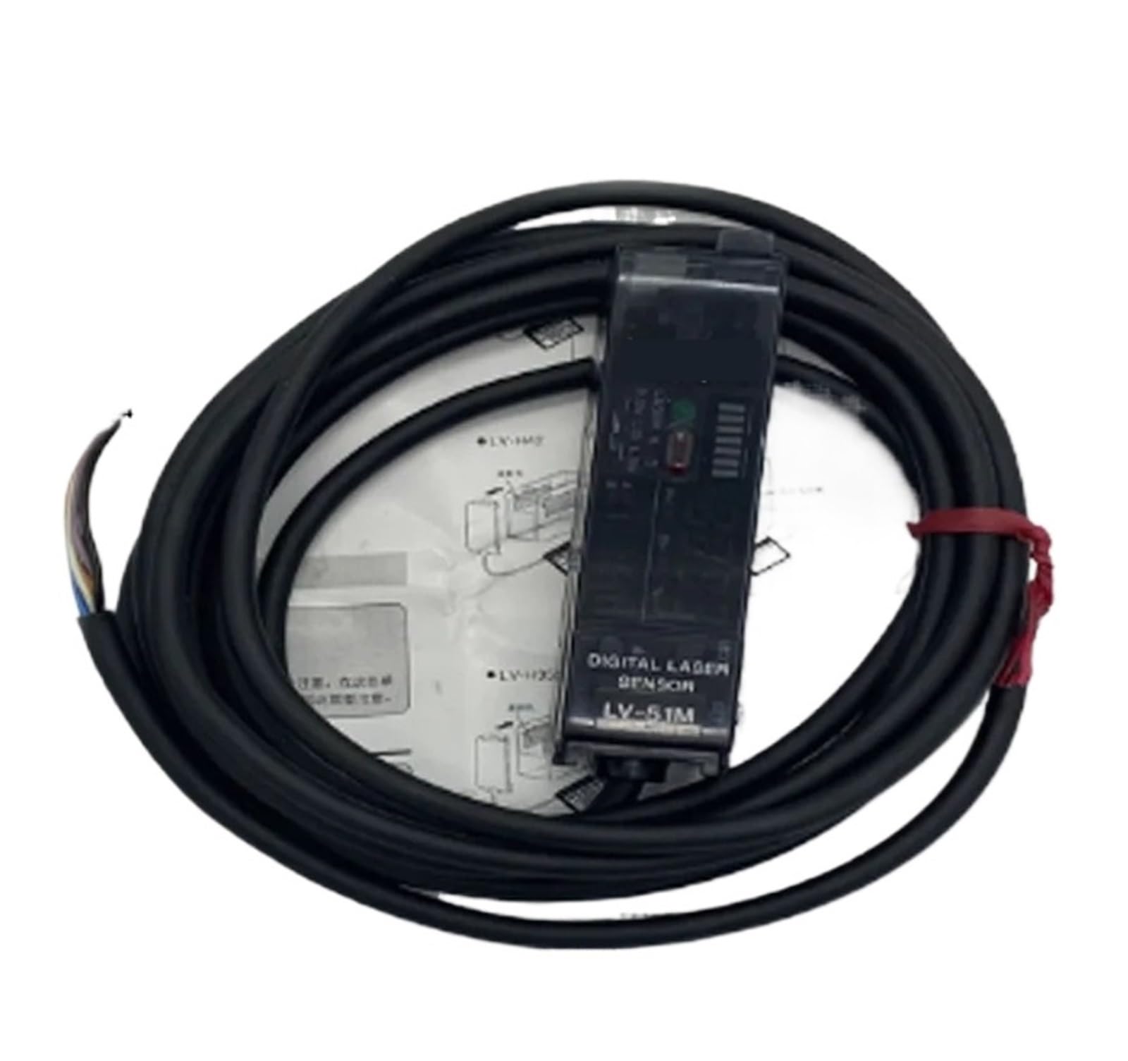 XDDQWSWA LV-51M NPN digital laser amplifier sensor