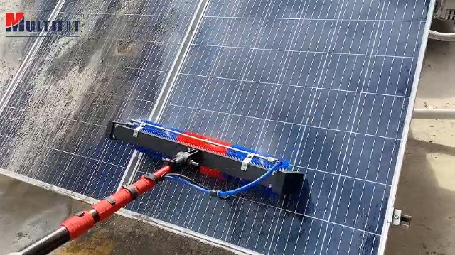 Amazon.com: ZNZHNSI Solar Panel Cleaning Roller Brush, 24FT