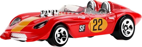 Hot Wheels Toy Cars & Trucks, Lets Race 8-Pack, Set of 8 1:64 Scale Vehicles from the Animated Netflix Show