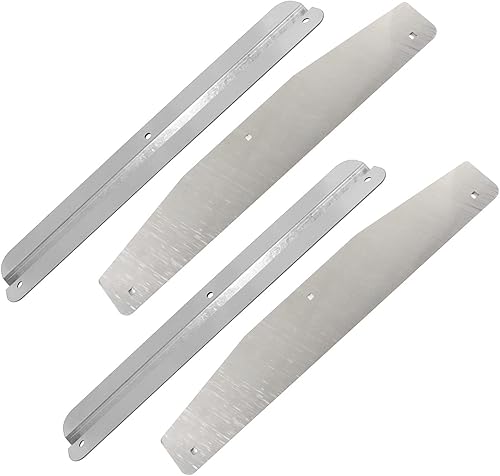 Miniatura 5 de Par (2) Pesas de acero inoxidable de 24 pulgadas con placa de respaldo universal