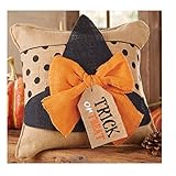 Mud Pie 4265115W Witch Hat Pillow Wrap