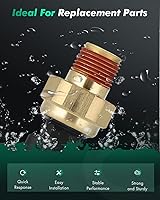 Vista 2 de SCITOO Interruptor de presión de aceite del motor Sensor Unidad emisora 68145662AB 68145662AA Compatible para Chrysler 200 para Dodge Dart Cherokee