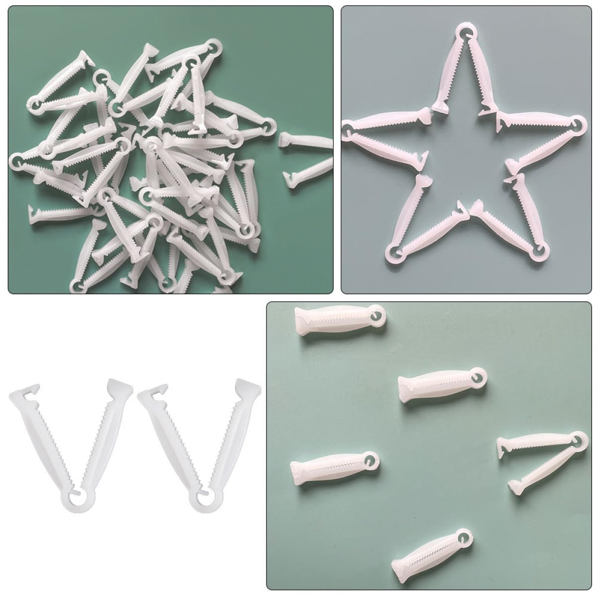 SUPVOX 500pezzi Clip Ombelicale Per Clip Pratiche Per Maialini Accessorio Per Allevamento Bestiame Protezione Per Dei Porcellini