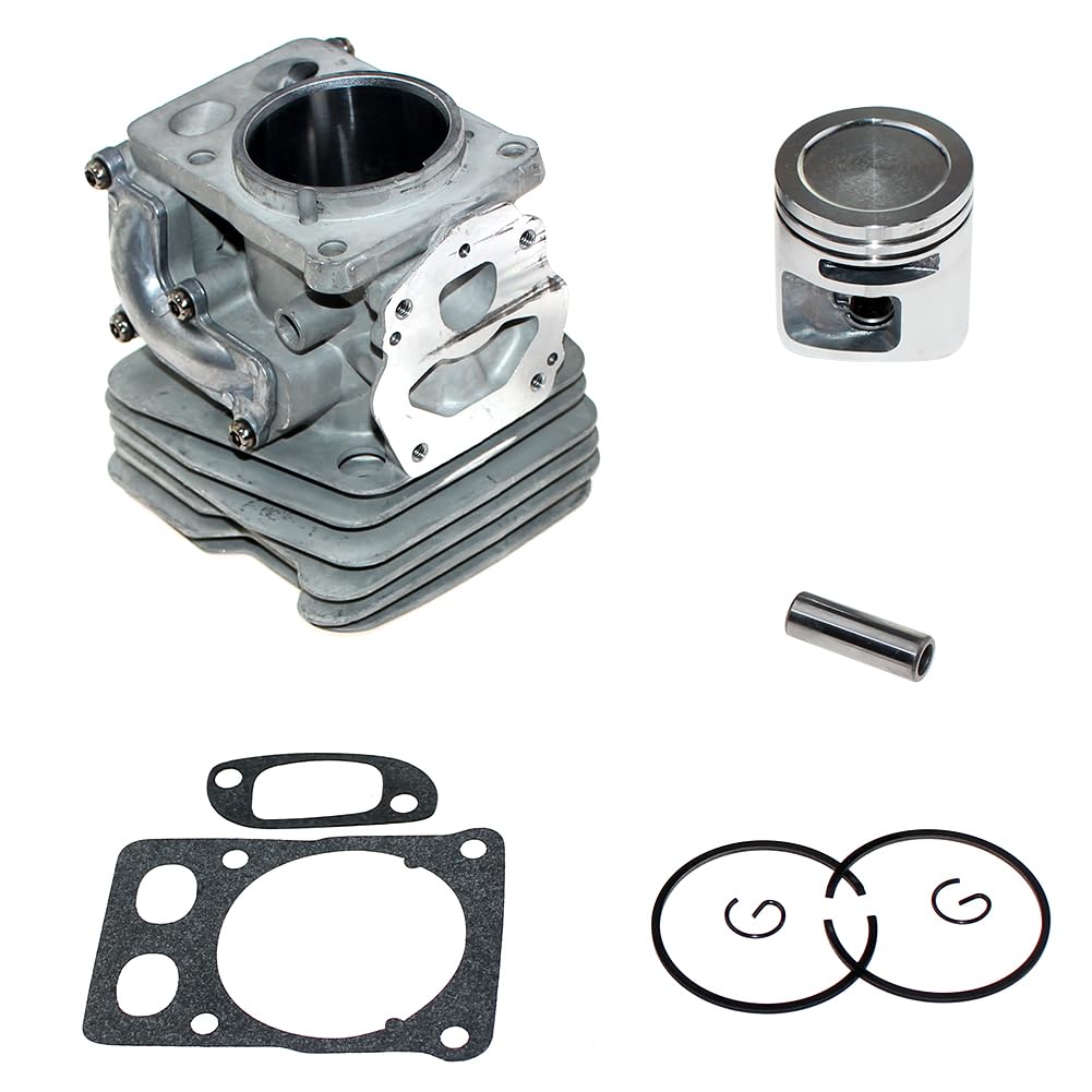 Części ogrodowe Zestaw tłoka cylindra-42mm pasuje do kosy spalinowej do Husqvarna 345FR 545F 545FR 545FX 545FXT 545RX 545RXT do Jonsered CC2245 FC2245 FC2245W