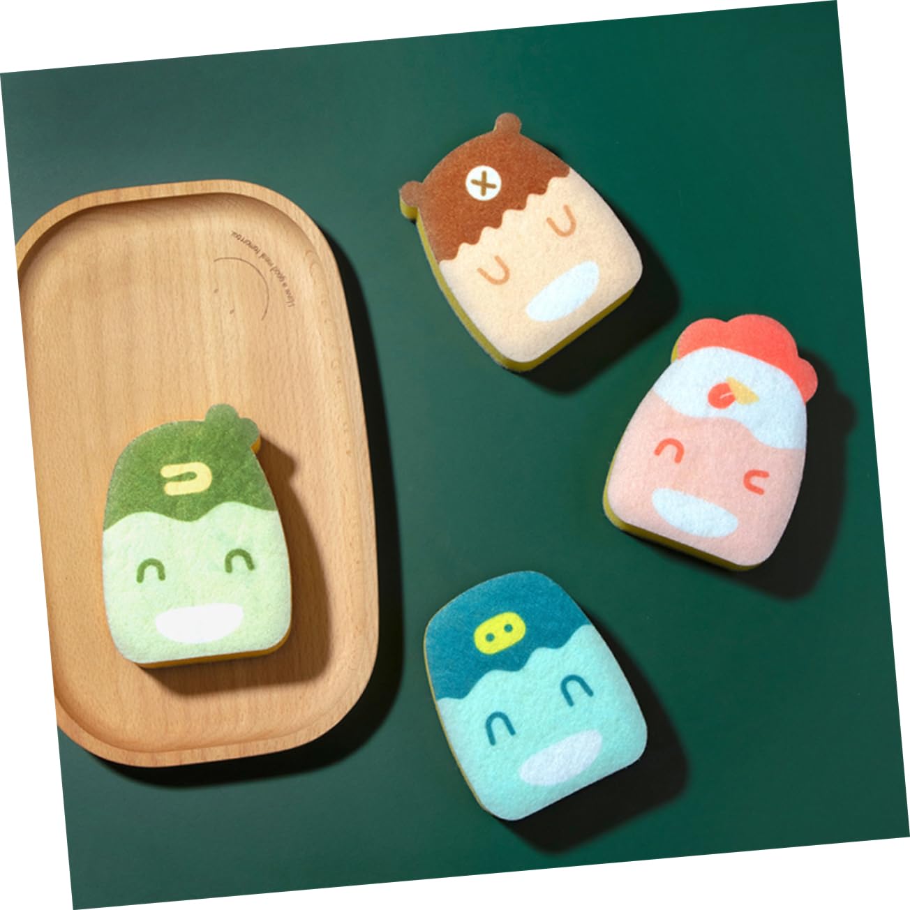 minkissy 3 Juegos Borradores De Esponja Esponjas De Baño Esponja para Fregar Platos Almohadilla De Esponja para Lavar Platos Esponja De Baño Limpieza Baño Esponja De Limpieza 8 Uds * 3