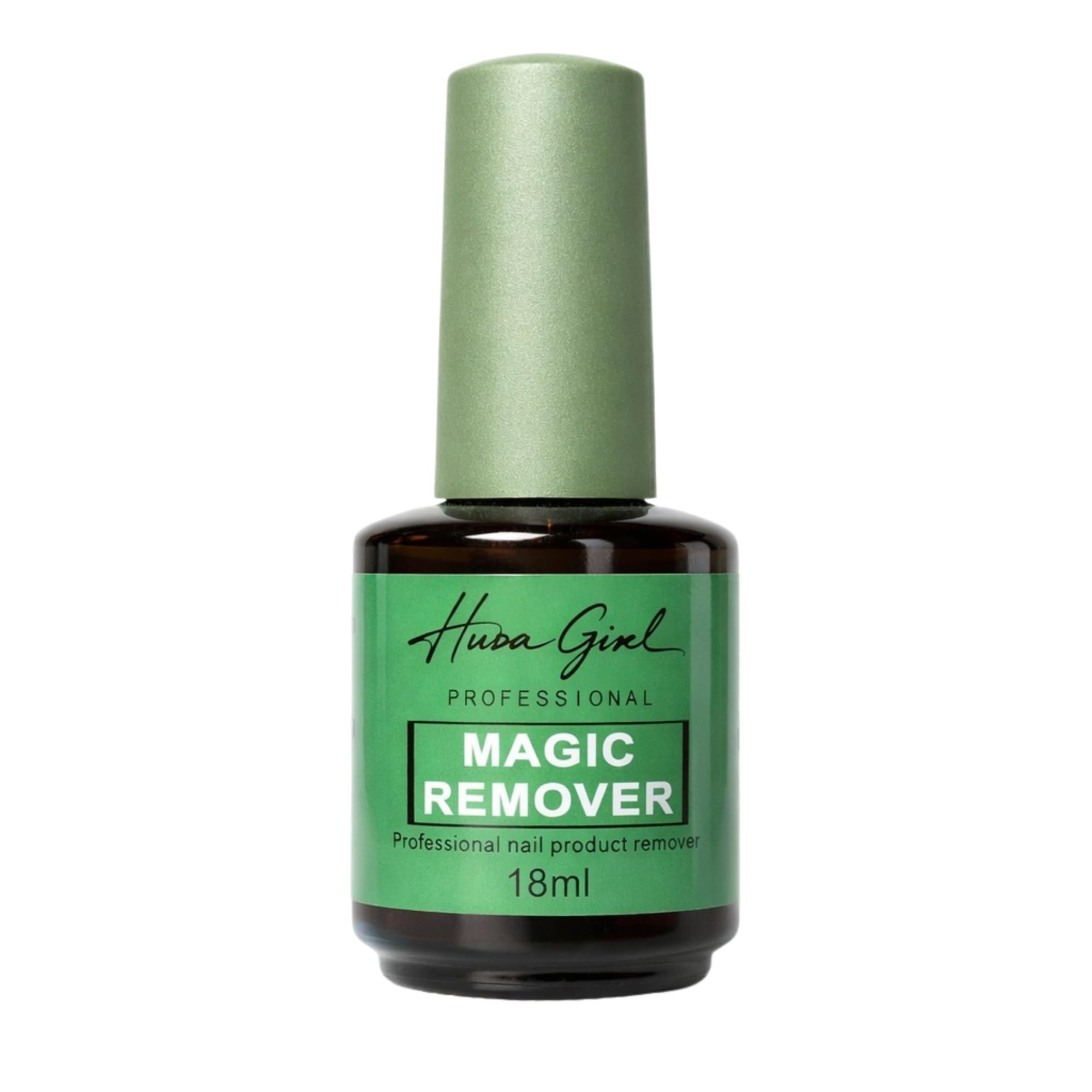Nail Polish Remover Liquid, Precision Brush, 18ml | Magic Gel, Extension Care, Press On Nail Lift-Off Bottle, Targeted Home Salon Travel Use-image-4