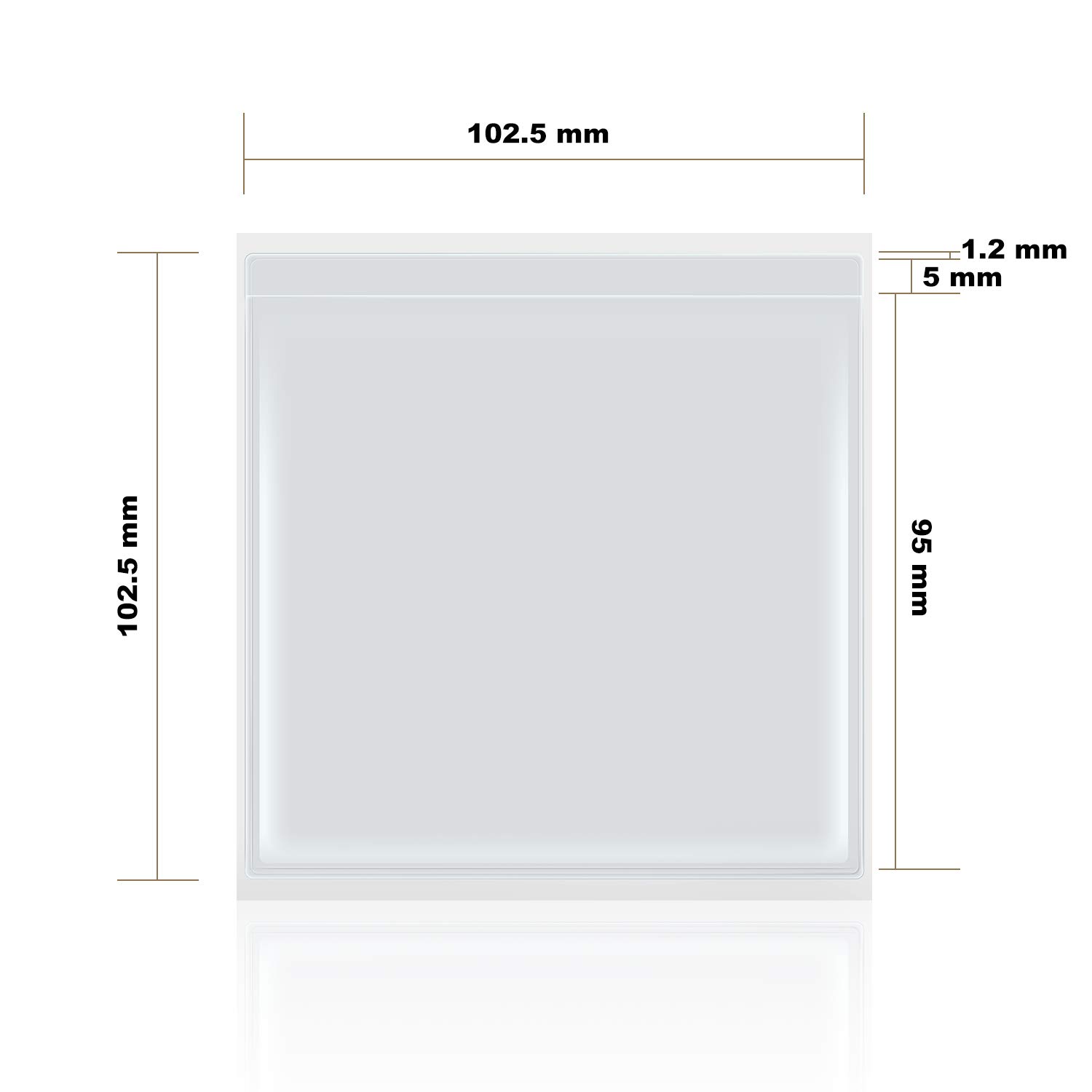 Portabiglietti Da Parabrezza Autoadesivo - Trasparente E Pratico (8 Pezzi) - Foto 10