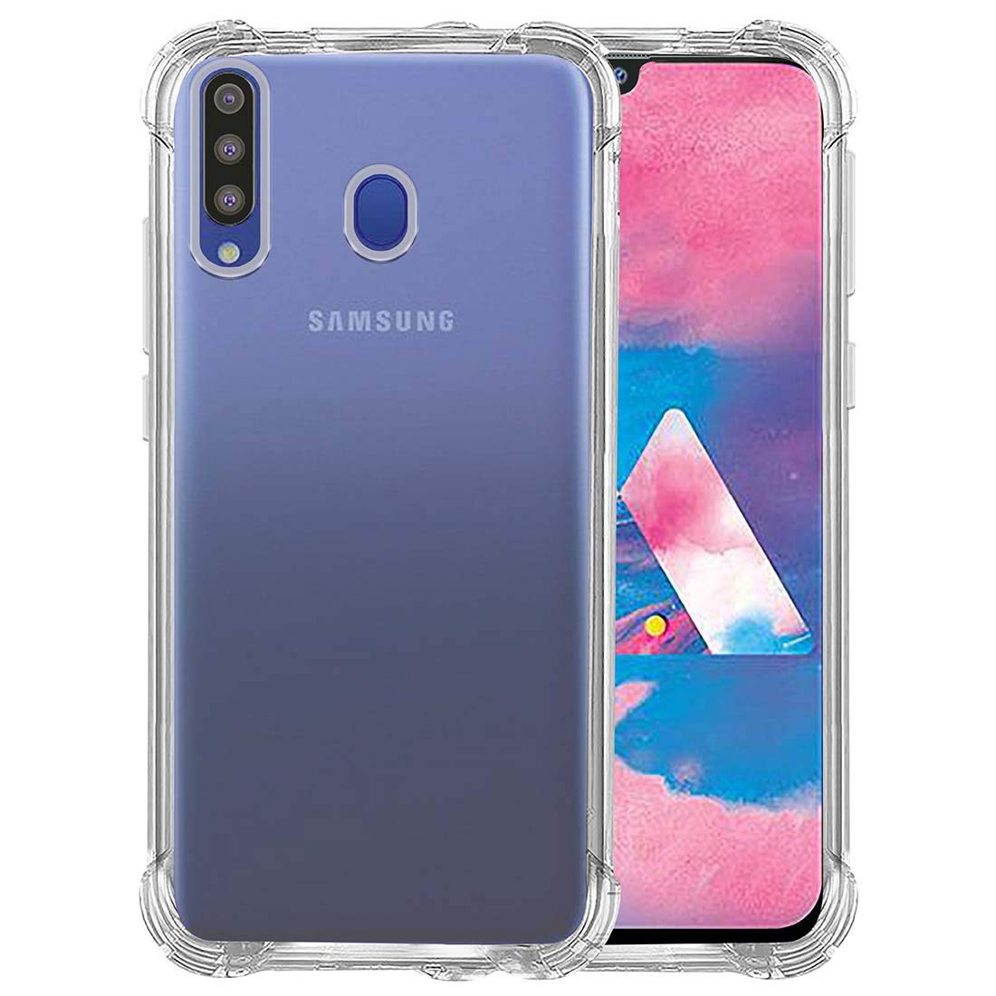 Casotec Hybrid Soft Silicon TPU Back Case Cover for Samsung Galaxy M30 - Clear (B07P6RHLYH) Amazon Price History, Amazon Price Tracker