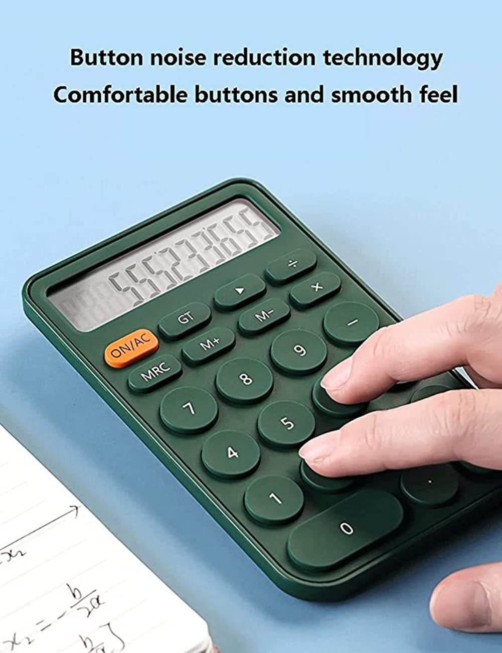 calculatrices de bureau, calculatrices de bureau, Calculatrice de bureau, écran LCD HD à 12 chiffres, version de base jaune mignon, batterie solaire double alimentation, multifonction for étudiant, éc