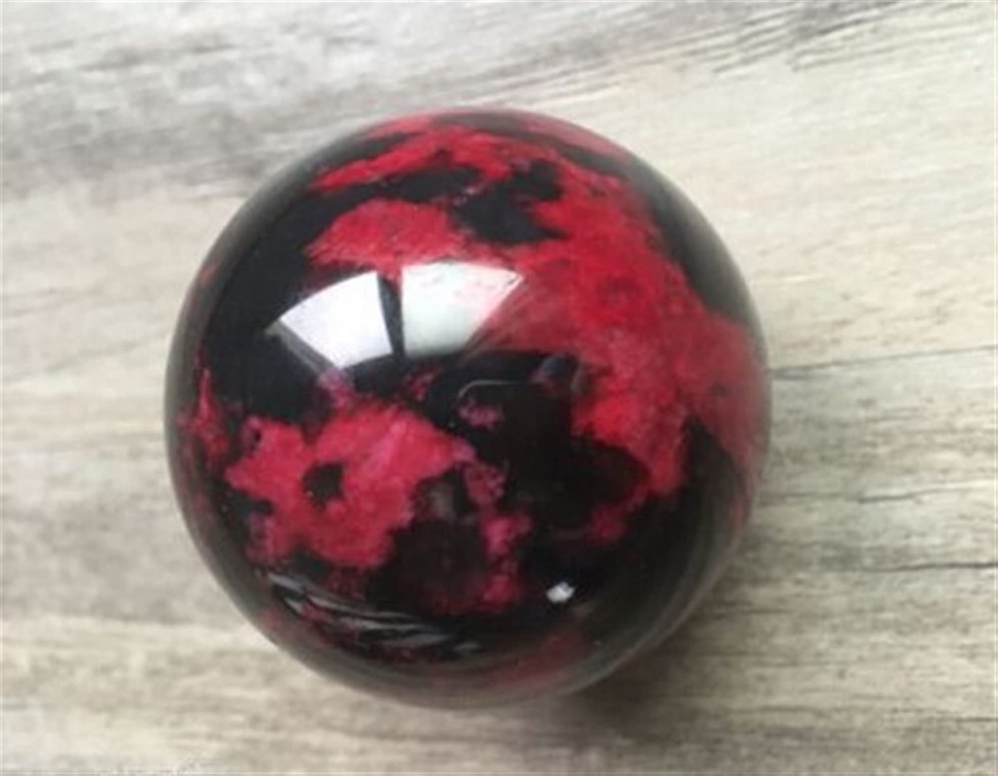 Amazon.co.jp: 天然桃花石 翡翠玉 水晶球 50mm qiangang : DIY・工具