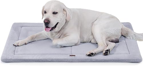 Miniatura 34 de Made4Pets Cojín Cama para Jaula de Perros Medianos y Grandes, Lavable y Reversible, Tapete Antideslizante para Perrera para un Sueño Acogedor, Cama