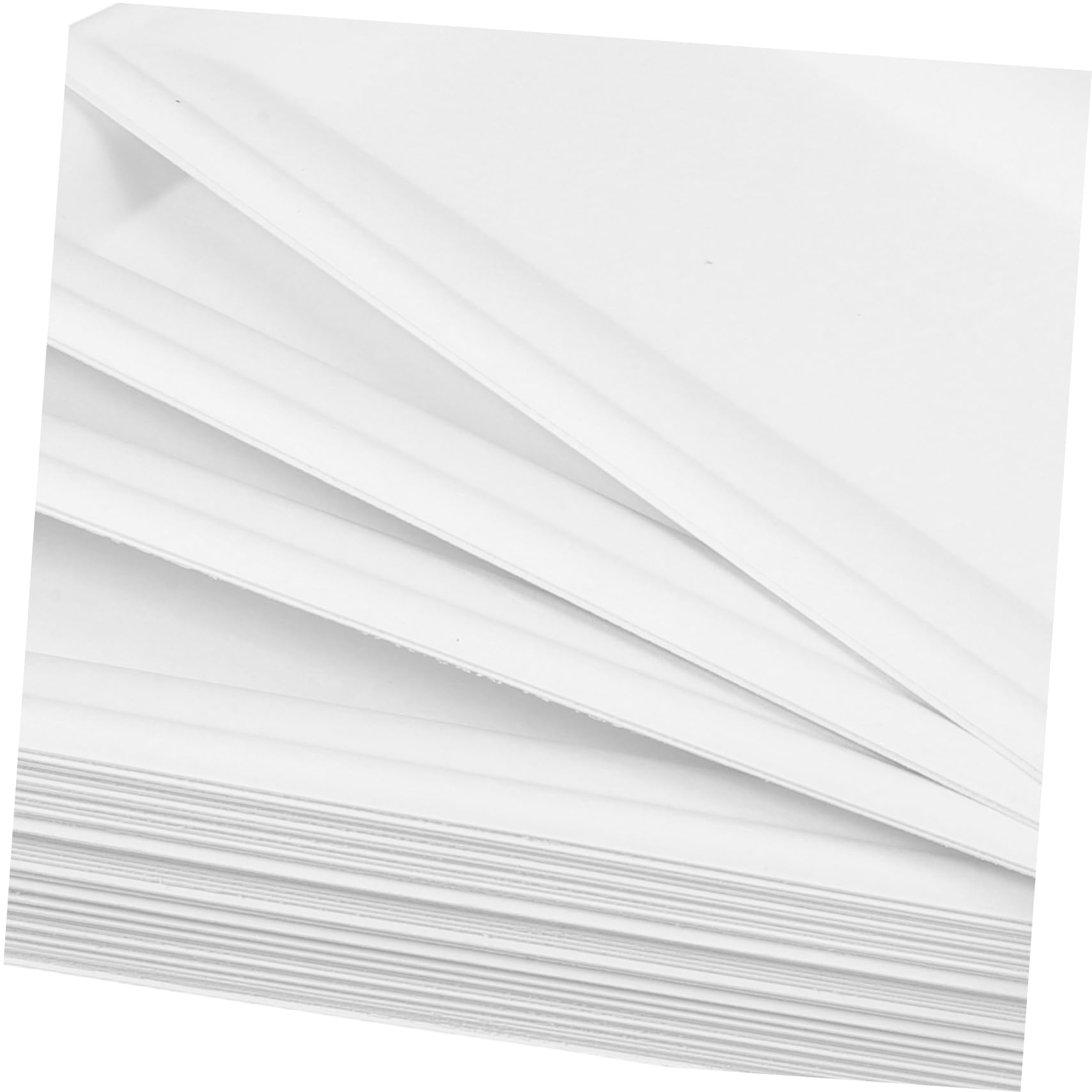 PACKOVE Lot de 50 Petites Assiettes en Carton Blanches, Assiette à Gâteau Pratique, Épaisses et Jetables, pour Baby Shower et Fêtes, 5x10 Pouces