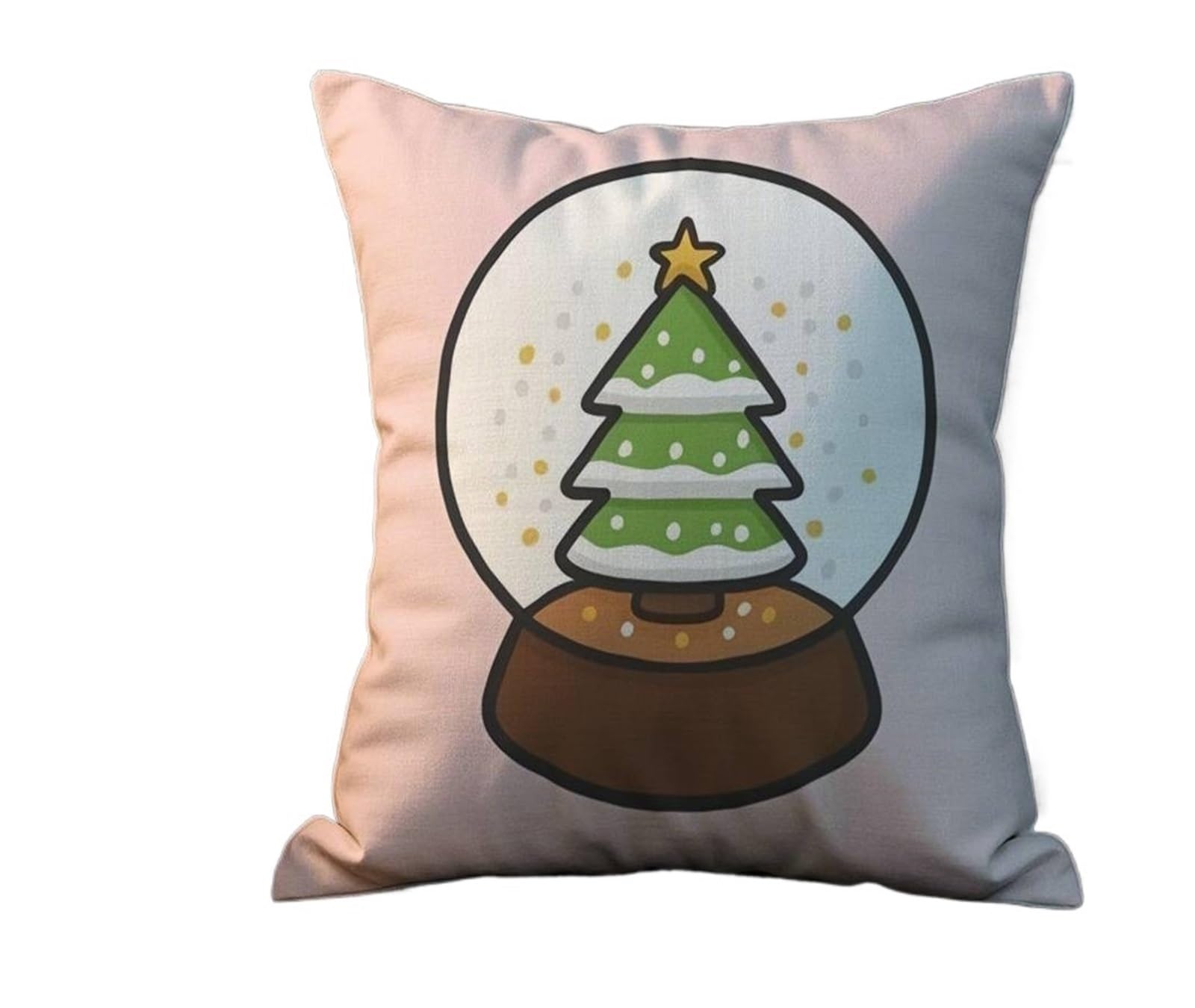 Halloween Cute Ghost Pillow Case Plush Pillow Covers