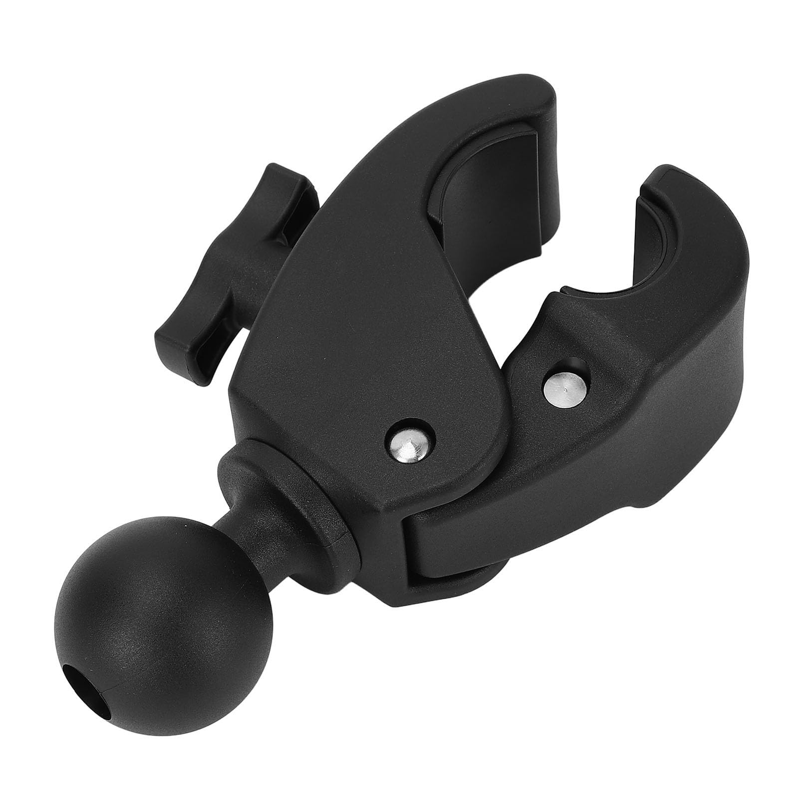 Adapter do mocowania tabletu z głowicą kulową Zacisk szybkiego zwalniania Nie wymaga wiercenia w przypadku 26 szyn o średnicy 53 mm Bezpieczny stojak na aparat telefoniczny do