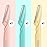 Tinkle Dermaplaning Tool 6ct, Dermaplane Razor for Women, Safe and Easy Peach Fuzz Remover, Eyebrow Trimmer with Protective Cover, Stocking Stuffers