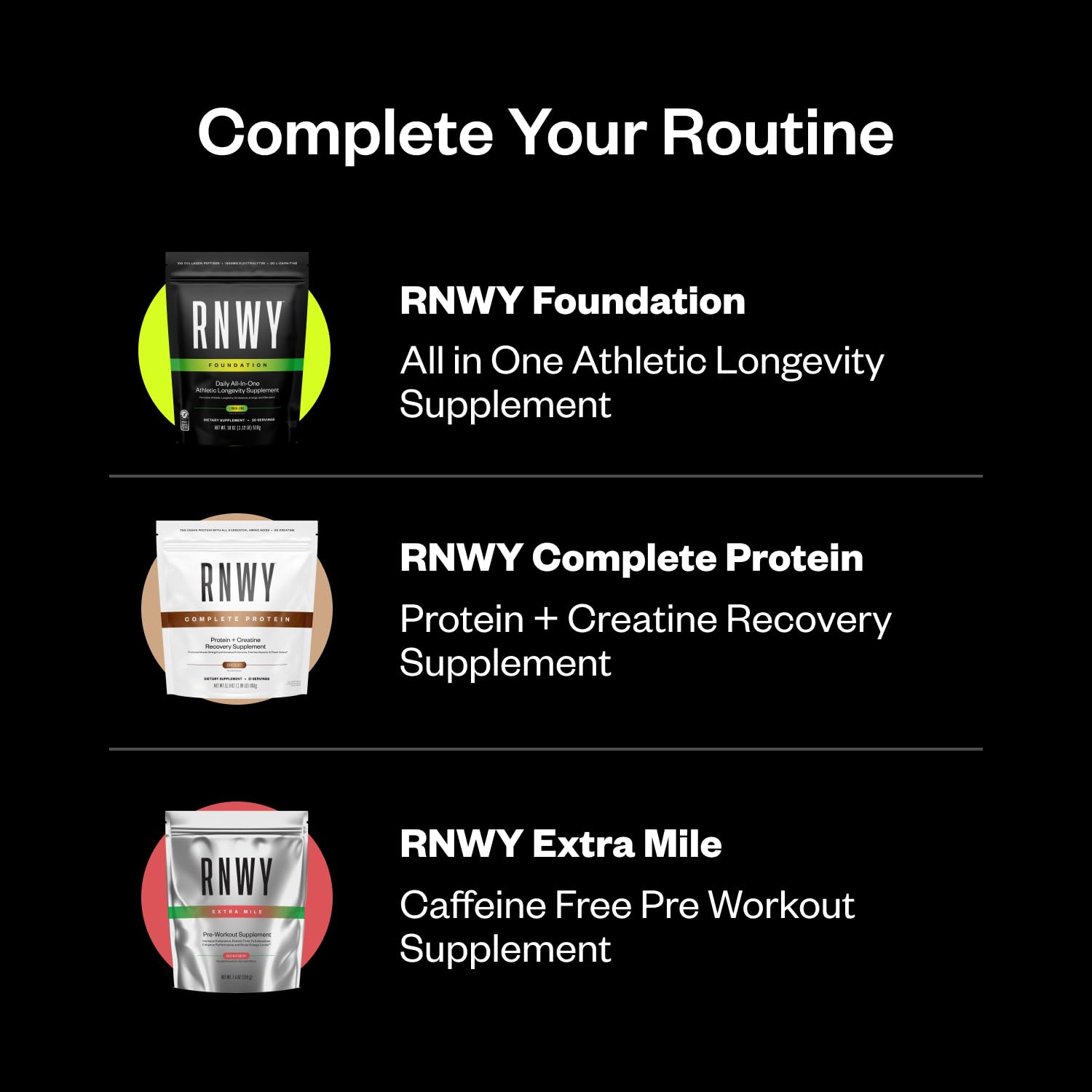 RNWY Extra Mile Caffeine Free Pre Workout Powder, 6g L-Citrulline, Sugar Free, Stimulant Free, with Dynamine™ and TeaCrine® for Endurance and Focus, 21 Servings (Sour Watermelon) — Amazon image 7
