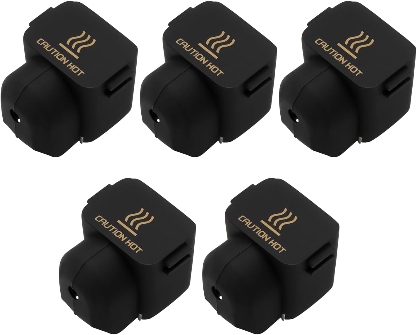 Silicone Socks 300°C Compatible with Bambulab A1/A1 Mini 3D Printer Hotend Replacement Printing Accessories Pack of 5