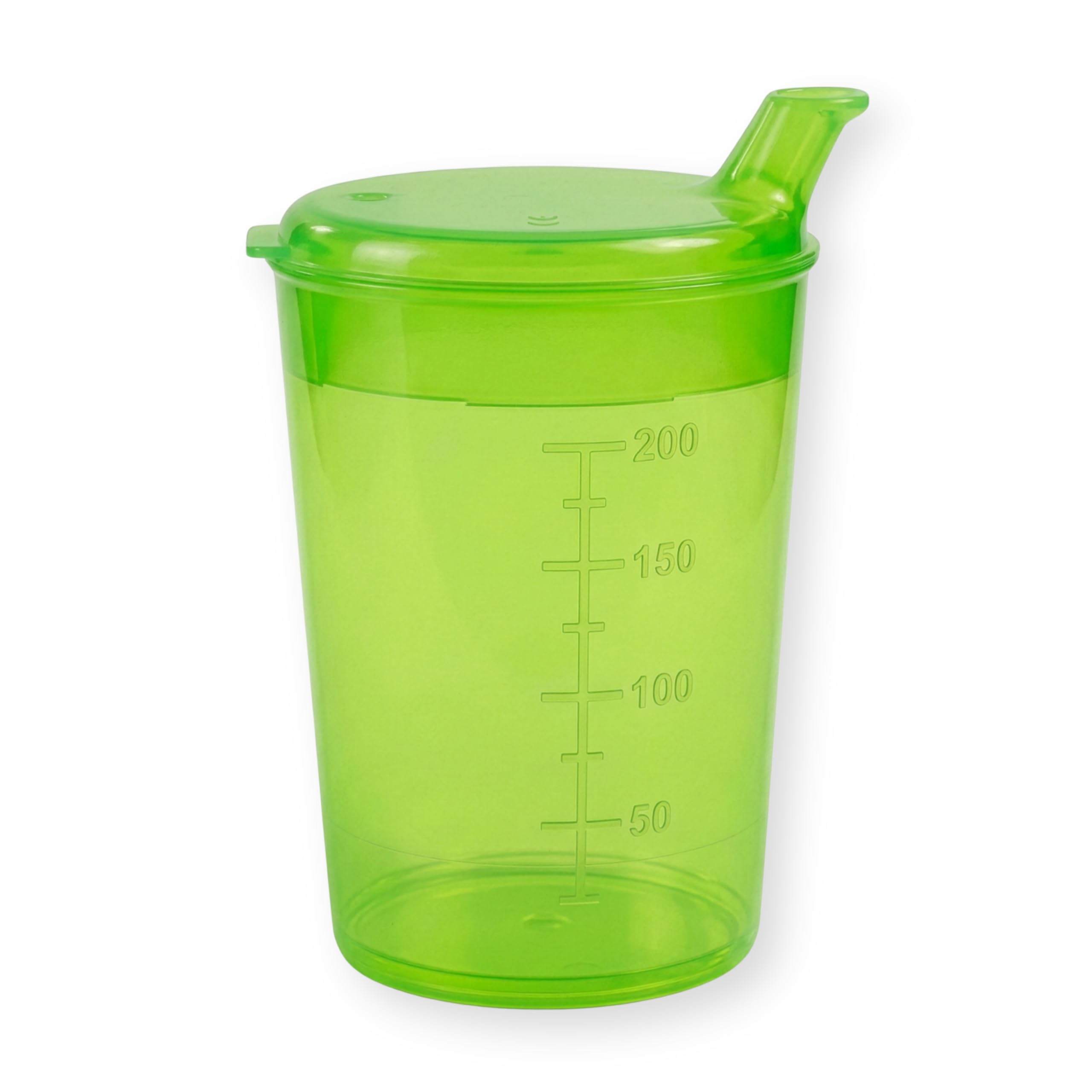 Medi-Inn Lot de 250 gobelets à bec Vert 8 x 4 mm 250 ml