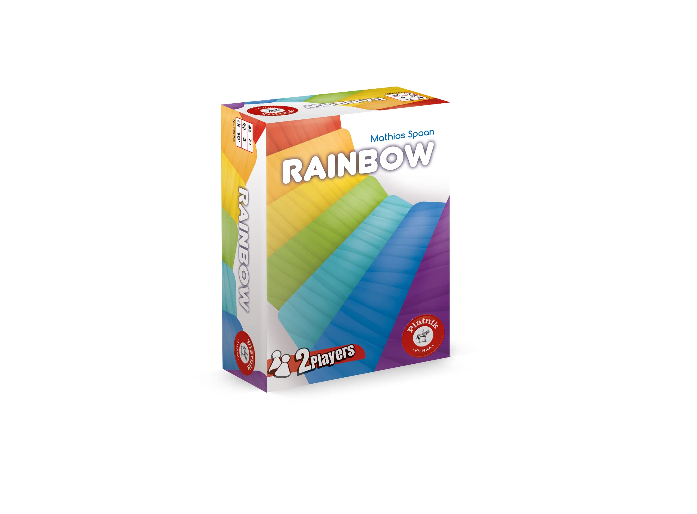 Piatnik Vienna 7239 | Rainbow | Memory Game | Improve Memory | from 7 Years | for 2 Players | 10 Minutes Playing Time