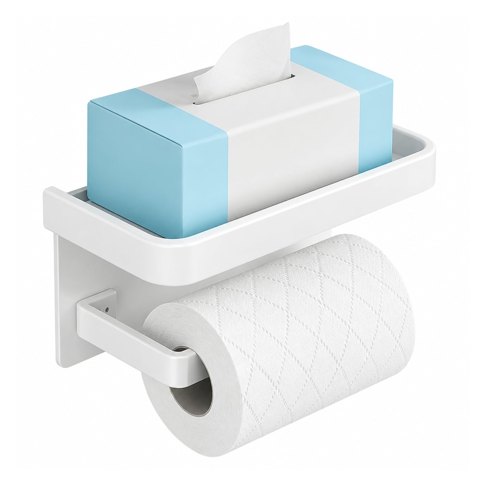 Toilet Roll Holder, Aluminum Alloy Toilet Paper Holder Tissue Rack,for Bathroom