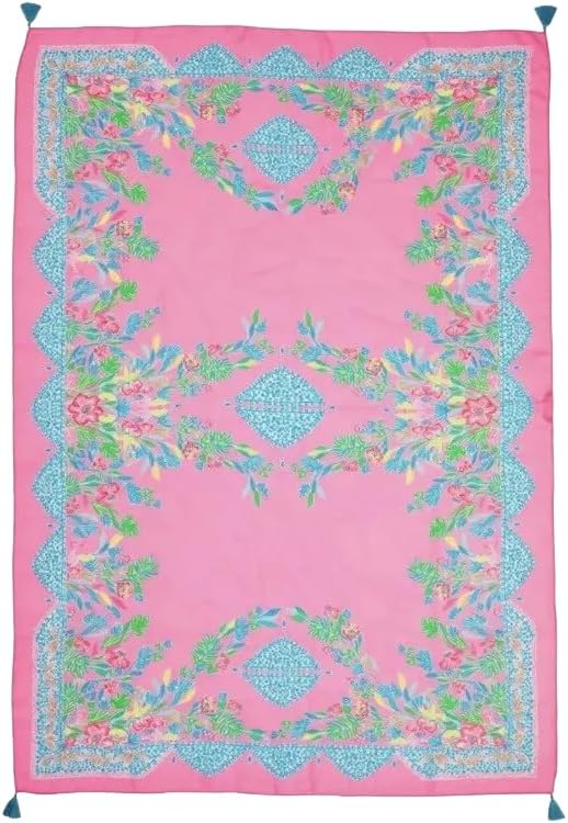Lilly Pulitzer Pareo Coverup One Size in Havana Pink Casa Jaguar Print