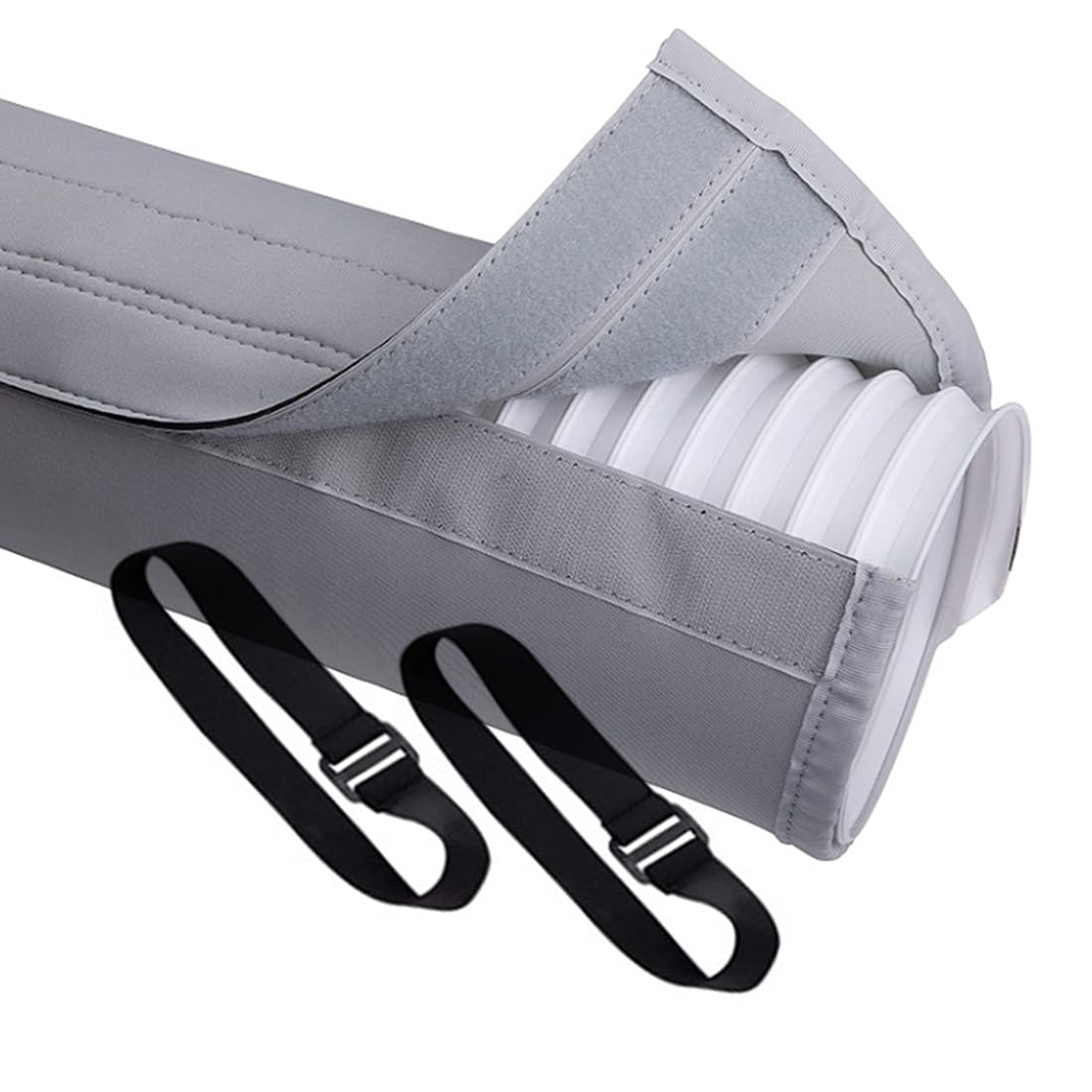 150 x 50 cm - Tuyau d'évacuation d'air - Accessoire pour climatisation portable - Housse de protection pour climatisation - Housse de protection pour climatisation et 5,9"