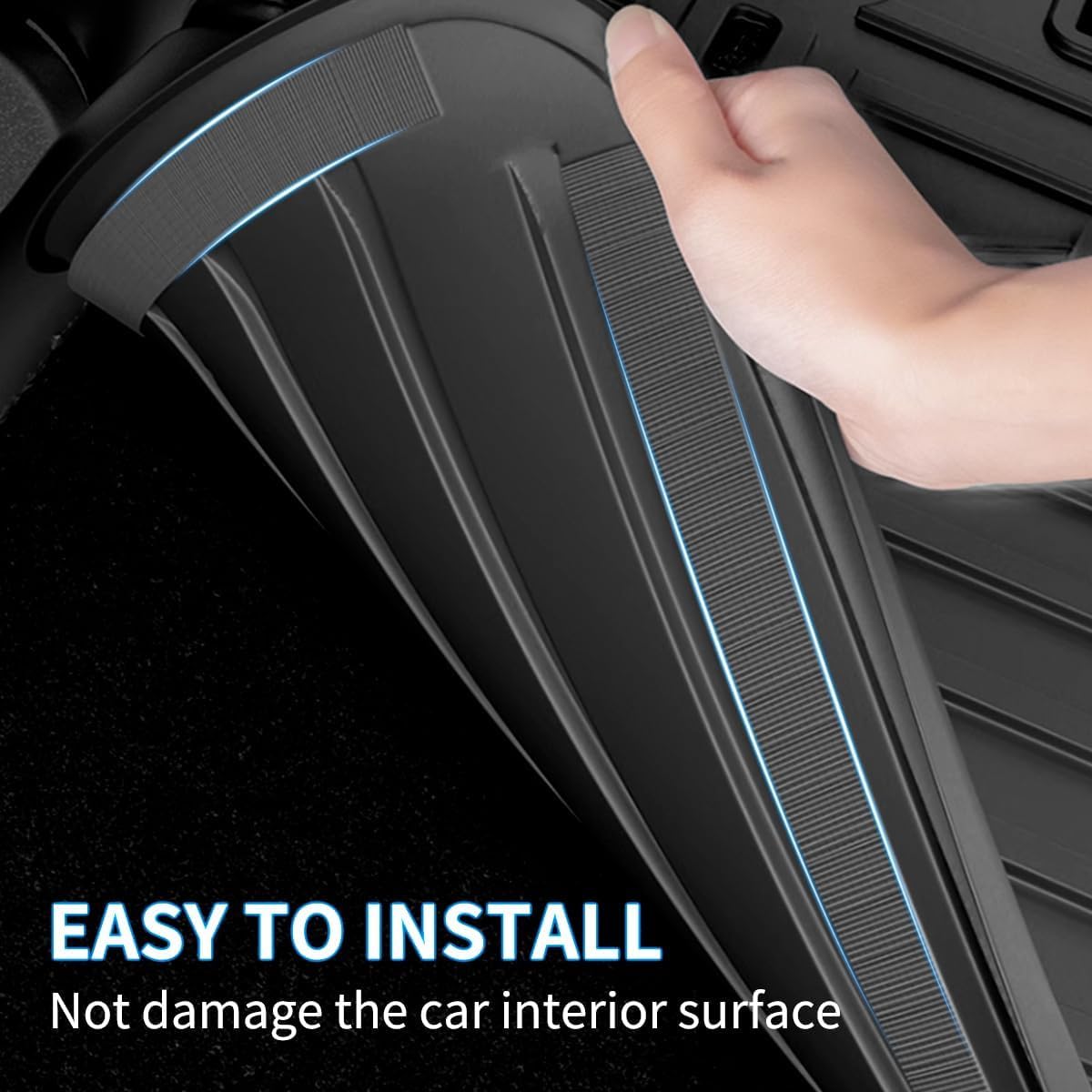 Compatible for Jeep Cherokee 2026 2025 2024-2014 Backrest Mats (No Latittude), All-Weather Rear Seat Cover Protector for Cherokee 2014-2018 2019 2020 2021 2022 2023 2024 2025 2026 Accessories
