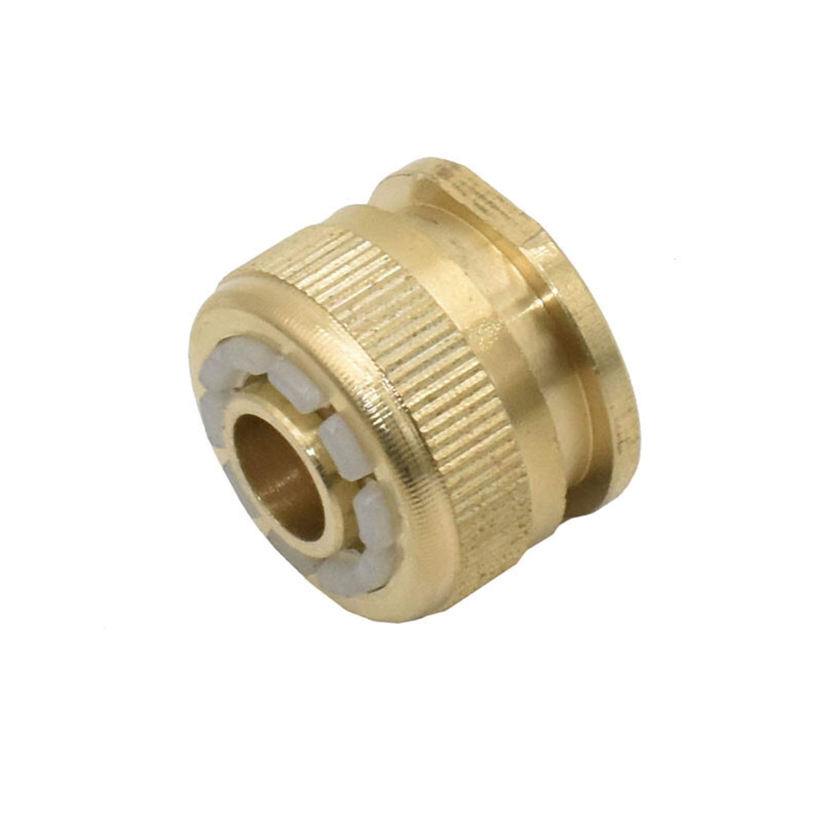 Conector de manguera de jardín Accesorios Hilo femenino G1 / 2 a 1/2 pulgadas Conector de manguera de jardín del jardín del jardín de cobre Irrigación del jardín del jardín de 16 mm Adaptador de mangu