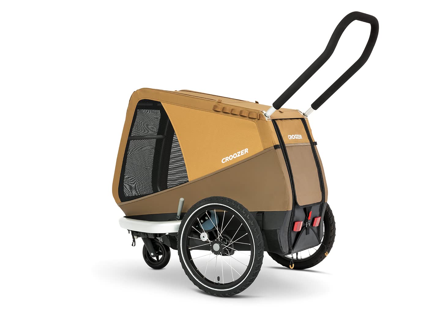 Croozer, Croozer Dog Enna Sundown Yellow, Hundeanhänger, Gelb, Unisex-Adult Sport & Freizeit