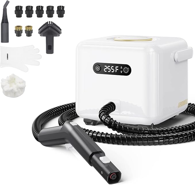 GROBELL Steam Cleaner Machine for Car ChemicalFree Multipurpose