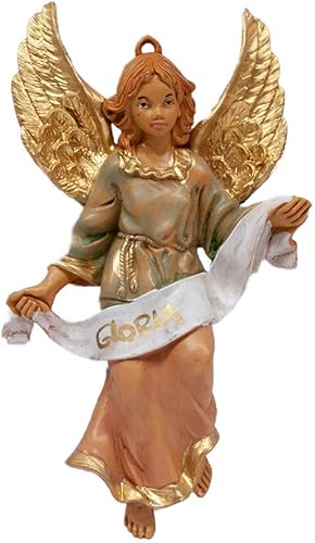 Venerare Gloria Angel - Figura navideña de Belén | Colección de 5 pulgadas | Hecho en Italia