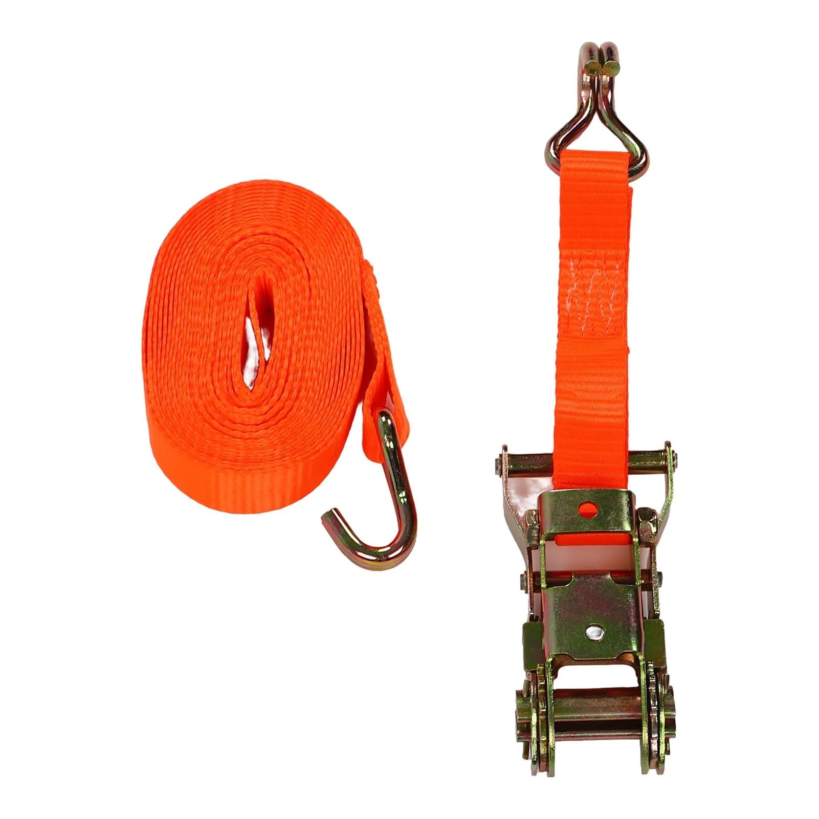 Zurrgurt, 25mm x 6m Ratsche Spanngurt Zurrgurt 3307lb Kapazität Sicherungsgurte for Anhänr Lkw Auto Zubehör