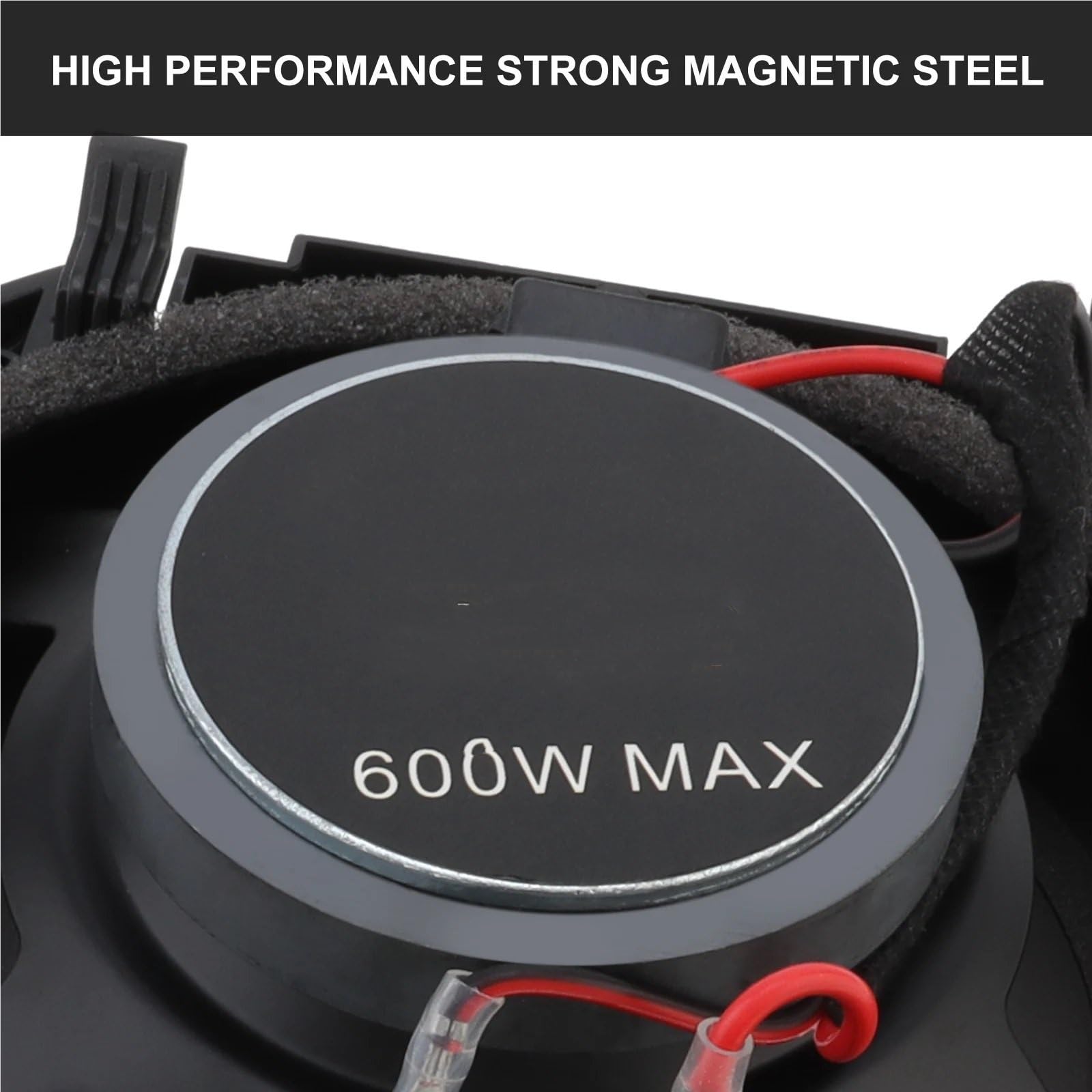 Car Audio Speaker 2 szt. 6,5-calowe głośniki samochodowe 600 W 2-drożny subwoofer samochodowy do drzwi samochodu muzyka stereo pełny zakres częstotliwości
