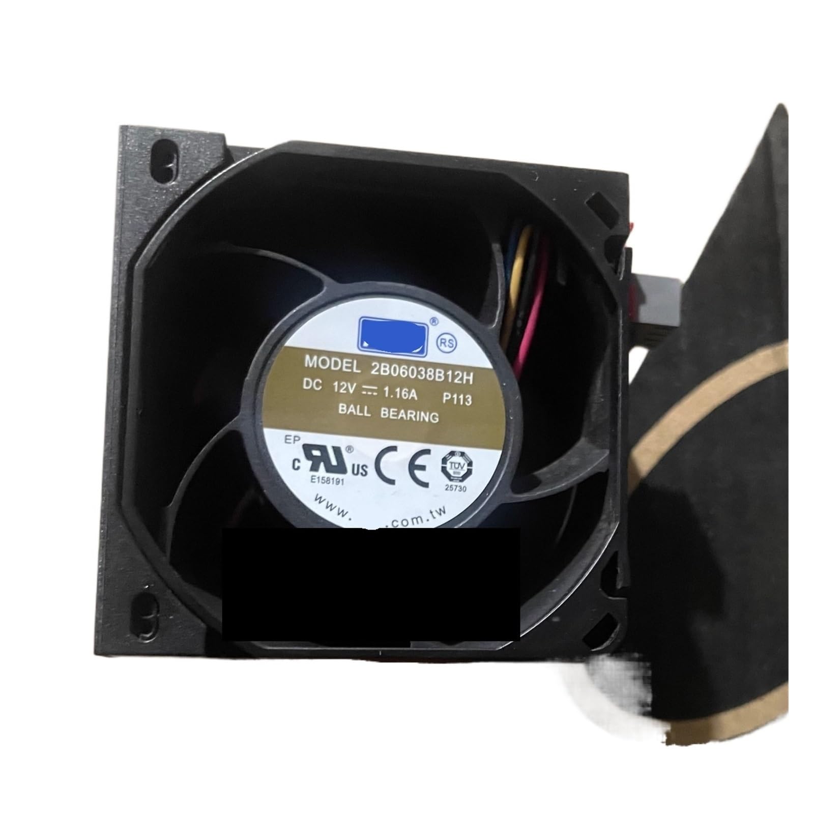 GJEXXPTST 2B06038B12H 6038 12V 1.16A 4-Wire Server Cooling Fan