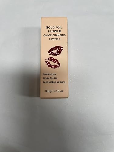 Miniatura 9 de WENJLYJ 2 lápices labiales de gelatina de flores de cristal, lápiz labial transparente con flor en el interior mágico PH que cambia de color,