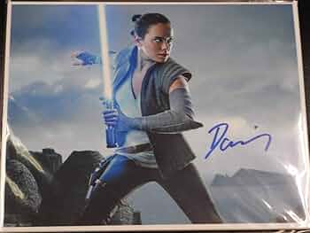 Amazon.co.jp: デイジー・リドリー 直筆サイン 証明書付 スター