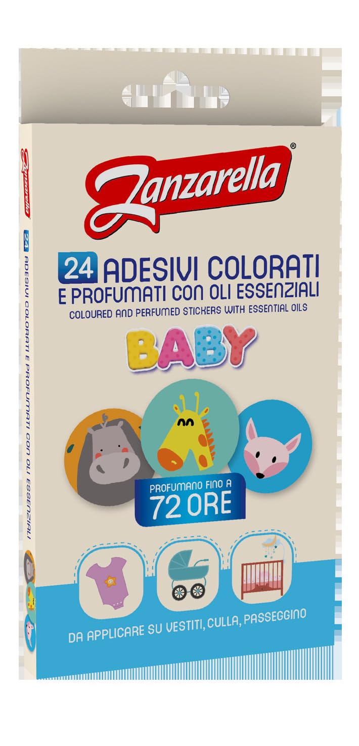 Coswell Spa Zanzarella Sticker Baby 24pz