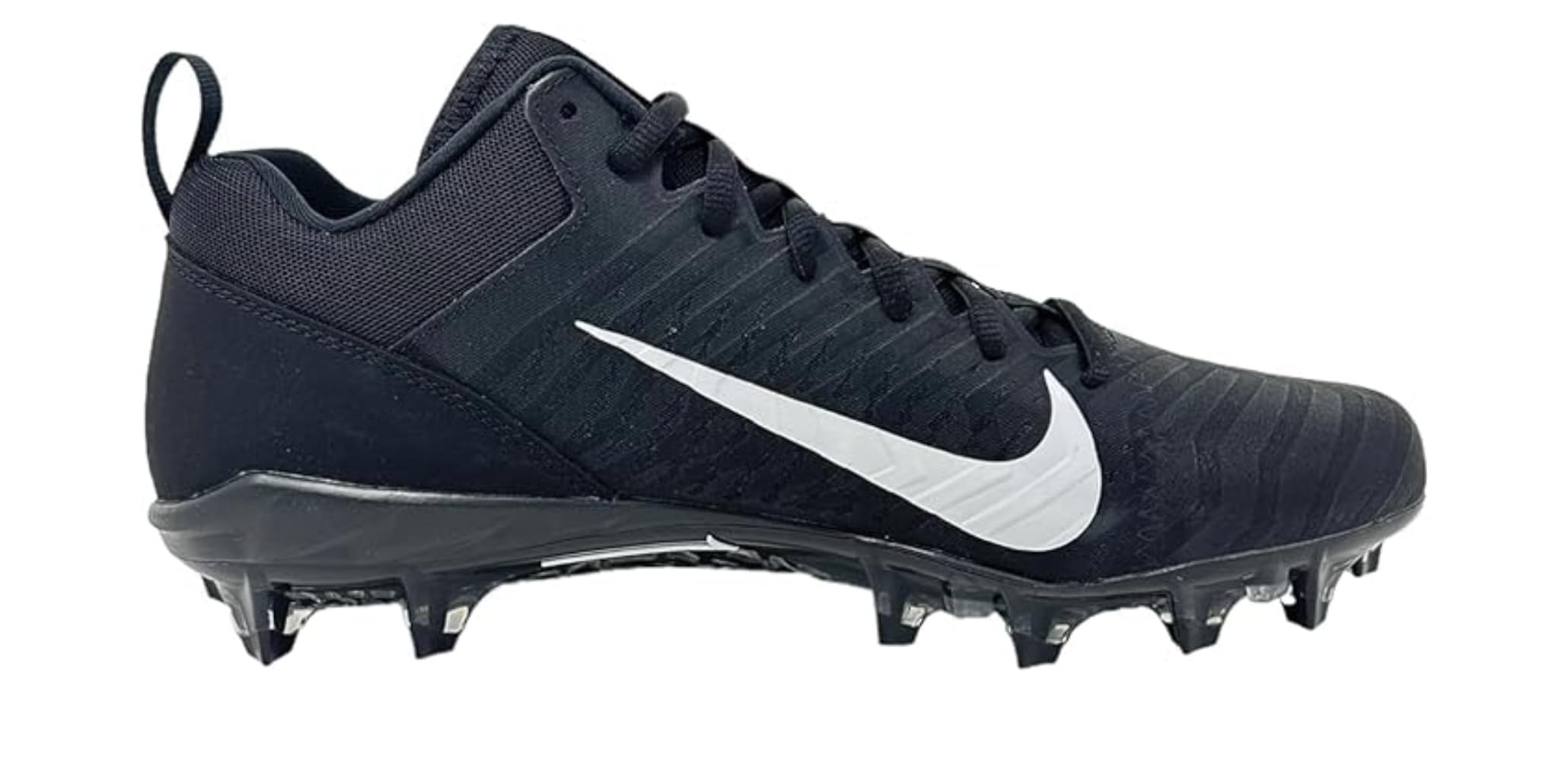 Nike Alpha Menace Pro 2 Low CV6477-001 Black-White Men's Football Cleats 14.5 US